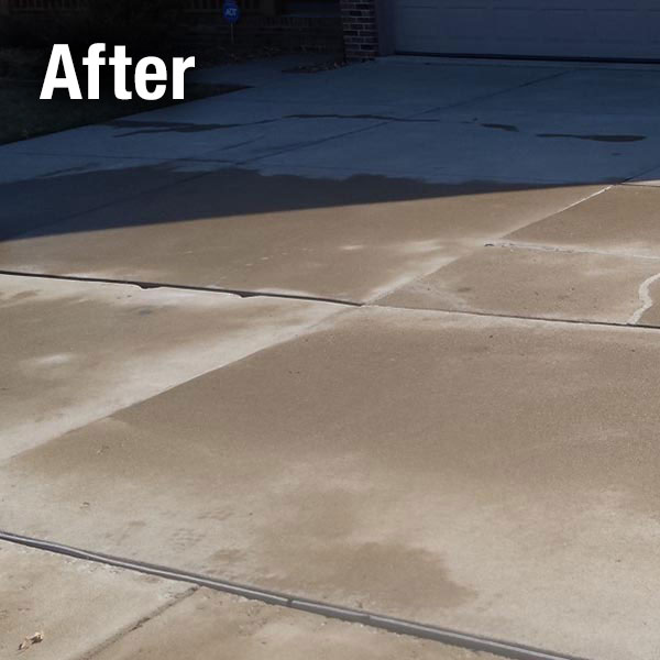 Akron/Canton Concrete Driveway Leveling - After