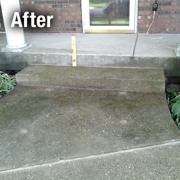 Akron/Canton Concrete Step Repair - After